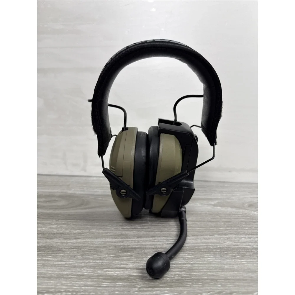 Walker's Razor Slim Electronic Hearing Protection Earmuffs With Attachment